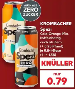 Kaufland Krombacher Spezi Angebot