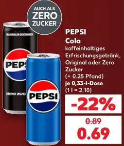 Kaufland PEPSI Cola Angebot