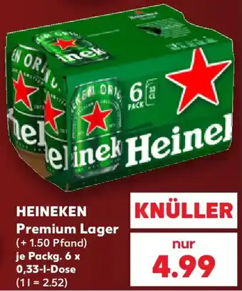 Kaufland HEINEKEN Premium Lager Angebot