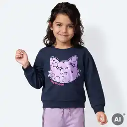 NKD Kinder-Mädchen-Langarmshirt mit Katzen-Motiv Angebot