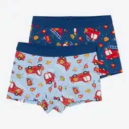 NKD Kinder-Jungen-Retroshorts Feuerwehrauto-Motiven, 2er-Pack Angebot