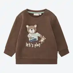 NKD Baby-Jungen-Sweatshirt mit Bär-Applikation Angebot