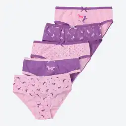 NKD Kinder-Mädchen-Slip aus Baumwolle, 5er-Pack Angebot