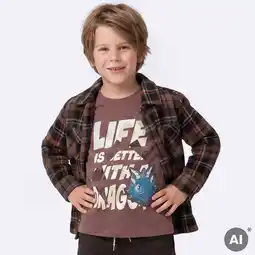 NKD Kinder-Jungen-Langarmshirt mit Hologram-Applikation Angebot