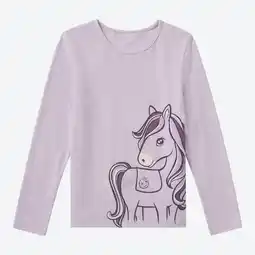 NKD Kinder-Mädchen-Langarmshirt mit Pferde-Motiv Angebot