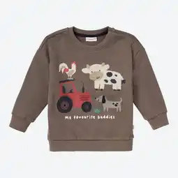 NKD Baby-Jungen-Sweatshirt mit Tier-Motiven Angebot
