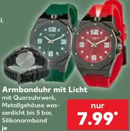 Kaufland Parkside Armbanduhr mit Licht Angebot