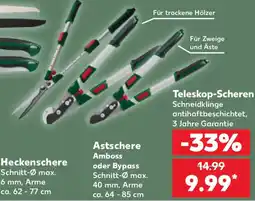 Kaufland Parkside Teleskop-Scheren Angebot