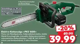 Kaufland Parkside Elektro-Kettensäge PKS 1600 Angebot
