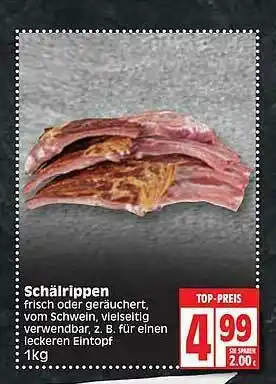 Edeka Schälrippen Angebot