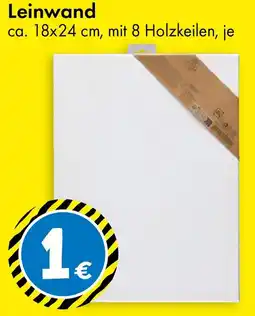 TEDi Leinwand Angebot