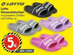 TEDi Lotto Damenlatschen Angebot