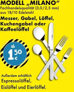 TEDi Messer, Gabel, Löffel, Kuchengabel oder Kaffeelöffel Angebot