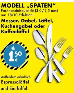 TEDi Messer, Gabel, Löffel, Kuchengabel oder Kaffeelöffel Angebot