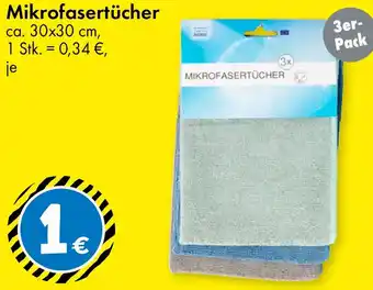 TEDi Mikrofasertücher Angebot