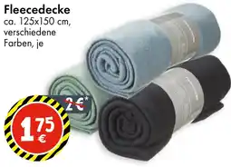 TEDi Fleece Decke Angebot