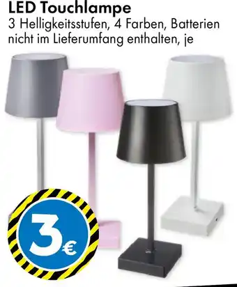 TEDi LED Touchlampe Angebot