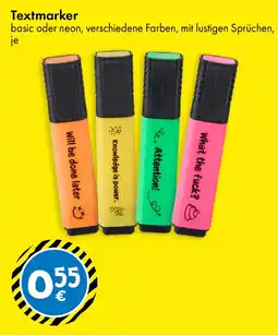 TEDi Textmarker Angebot