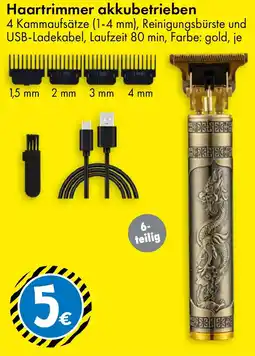 TEDi Haartrimmer akkubetrieben Angebot
