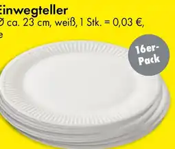 TEDi Einwegteller Angebot