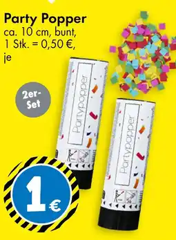 TEDi Party Popper Angebot