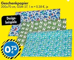 TEDi Geschenkpapier Angebot
