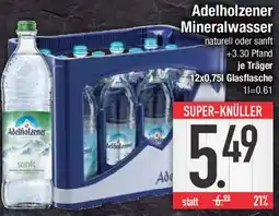 E-Center Adelholzener Mineralwasser Angebot