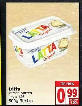 Edeka Lätta Angebot