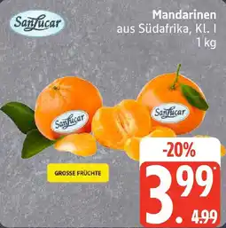 Edeka SanLucar Mandarinen Angebot
