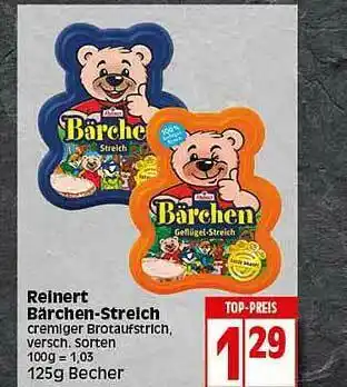 Elli Markt Reinert Bärchen-streich Angebot