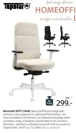 Zurbrüggen Topstar Bürostuhl SOFT CHAIR Angebot
