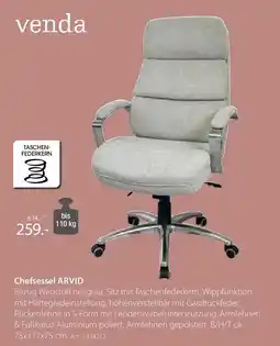 Zurbrüggen venda Chefsessel ARVID Angebot