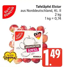 Edeka Tafeläpfel Elstar Angebot