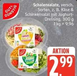 Edeka GUT & GÜNSTIG Schalensalate Angebot