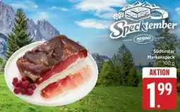 Edeka MERANO Südtiroler Markenspeck Angebot