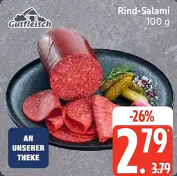 Edeka Gutfleisch Rind-Salami Angebot