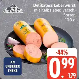 Edeka Gutfleisch Delikatess Leberwurst Angebot