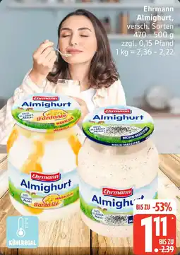 Edeka Ehrmann Almighurt Angebot