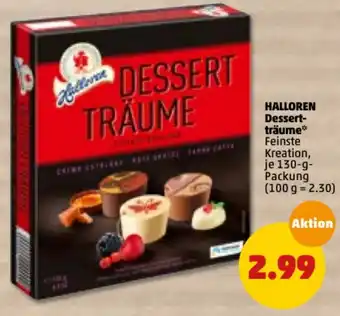 PENNY Halloren Dessert Träume 130g Angebot