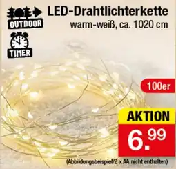 Zimmermann LED-Drahtlichterkette Angebot