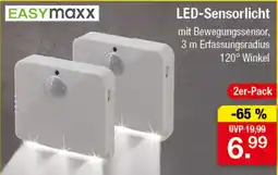 Zimmermann LED-Sensorlicht EASYmaxx Angebot