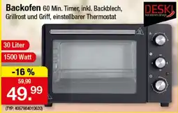 Zimmermann Backofen DESKI Angebot