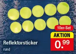 Zimmermann Reflektorsticker rund Angebot