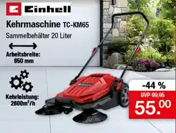 Zimmermann Einhell Kehrmaschine TC-KM65 Angebot