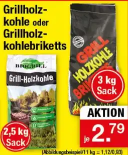 Zimmermann Grillholzkohle oder Grillholzkohlebriketts Angebot