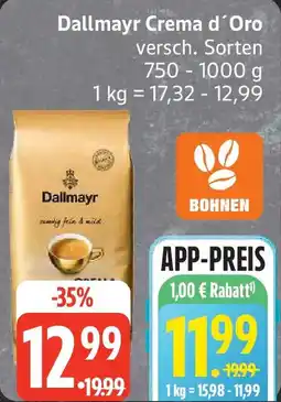 Edeka Dallmayr Crema d'Oro Angebot