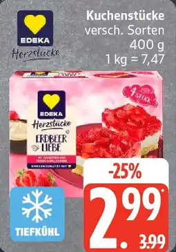 Edeka EDEKA Herzstücke Kuchenstücke Angebot