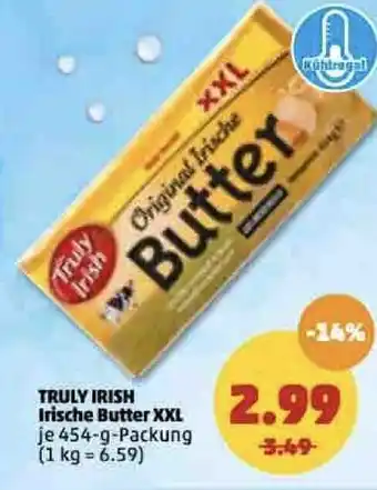 PENNY Truly Irish Irische Butter XXL 454g Angebot