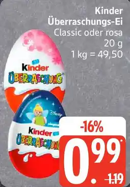 Edeka Kinder Überraschungs-Ei Angebot