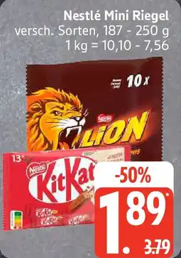 Edeka Nestlé Mini Riegel Angebot